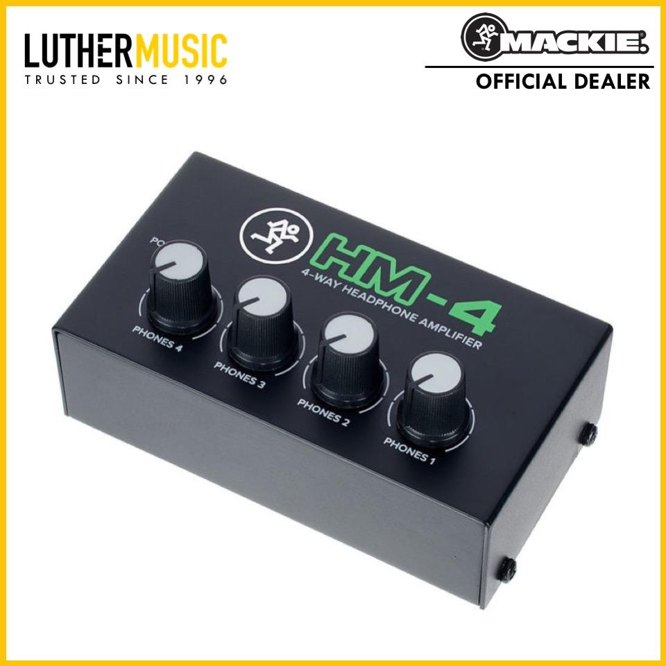 [OFFICIAL DEALER] Mackie HM-4 4 Way Headphone Amplifier
