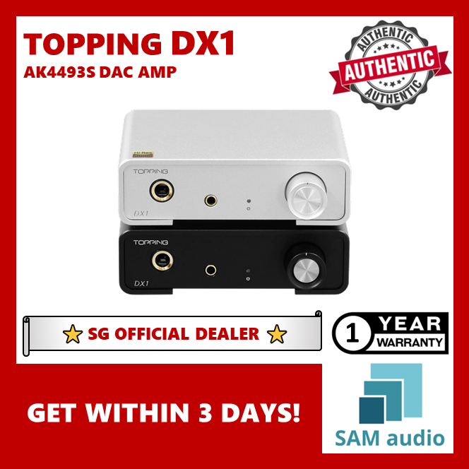 [?SG] TOPPING DX1 AK4493S DAC AMP