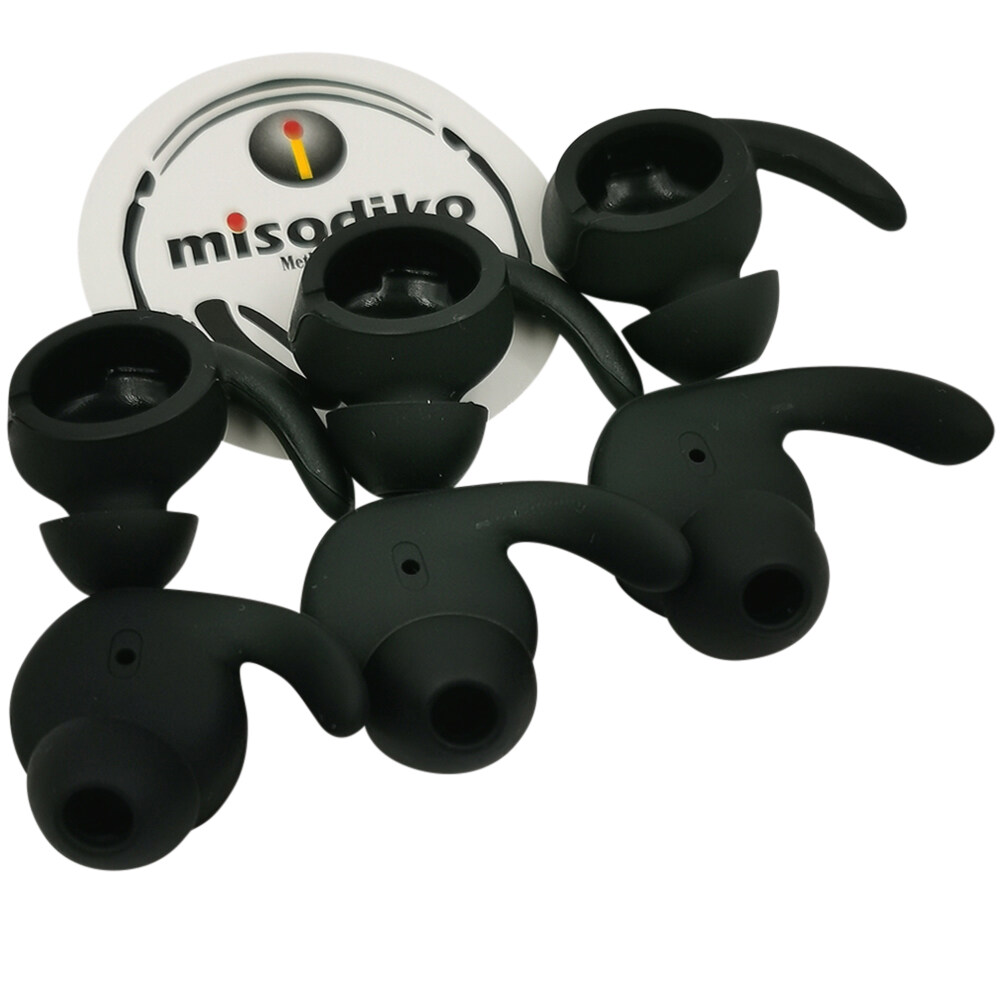 misodiko Silicone Earphones Earbuds Tips Replacement for Honor xSport AM61 Sports Headset